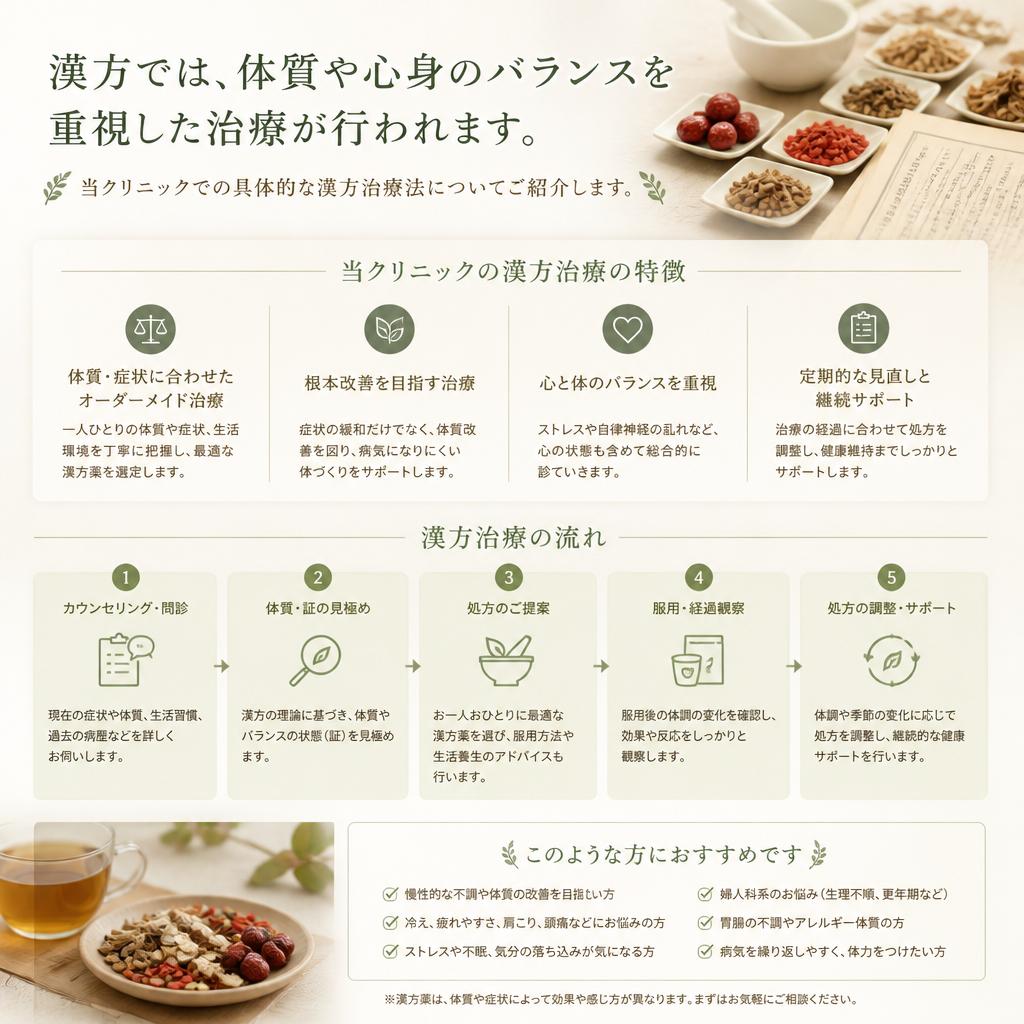 漢方によるアプローチ